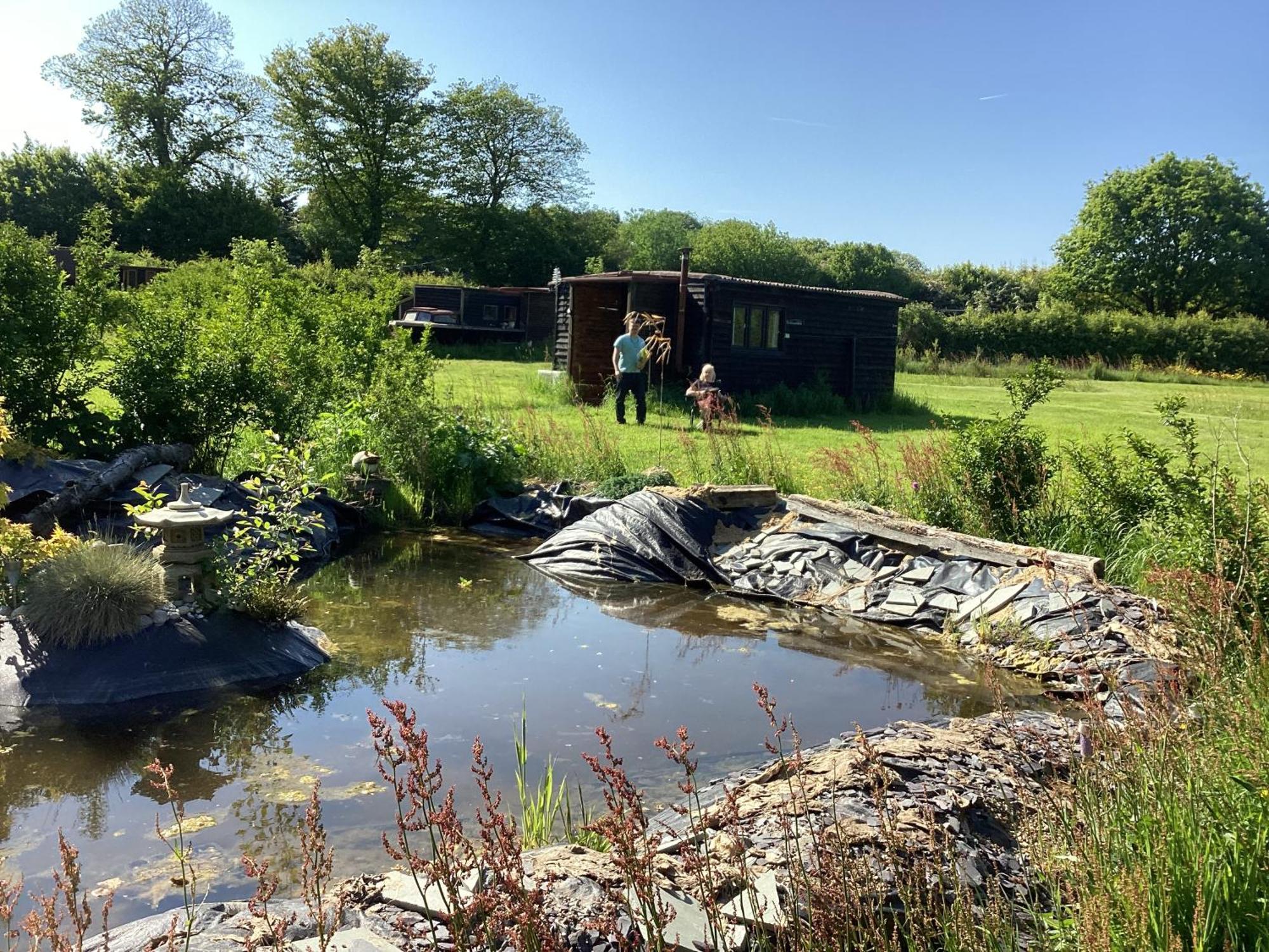 Vigo Retreat Boat Yurt Bed and Breakfast Wrotham Esterno foto